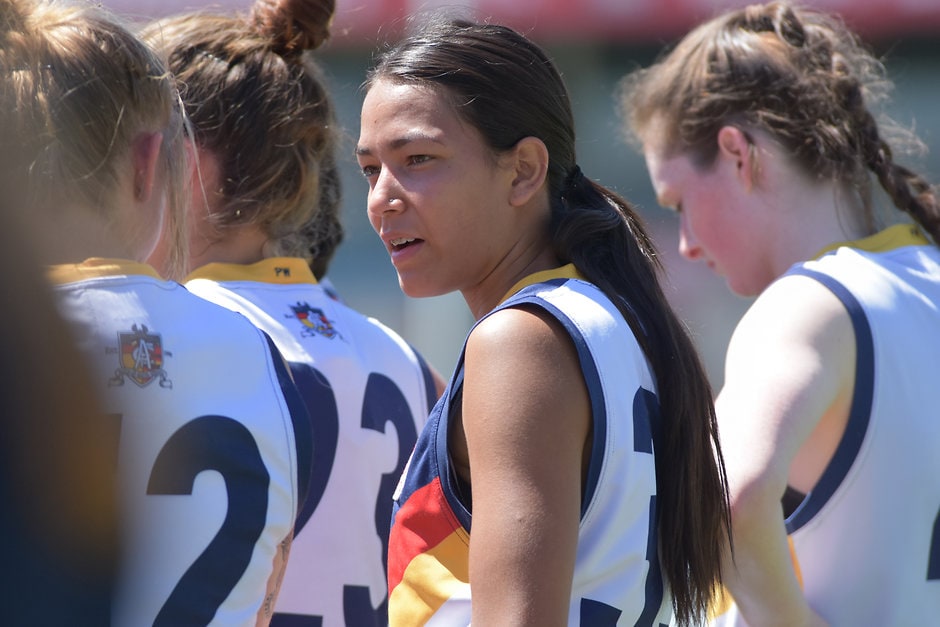Adelaide 2016 - AFLW Dec 3 Tayla Thorn (Photo: Adelaide Crows FC)